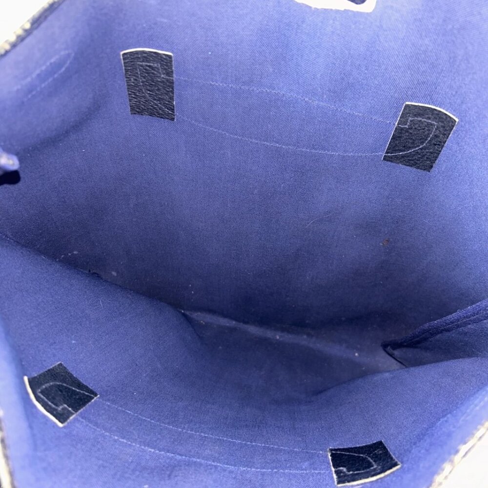 Classic Gucci Blue Tote - Picture 4 of 6